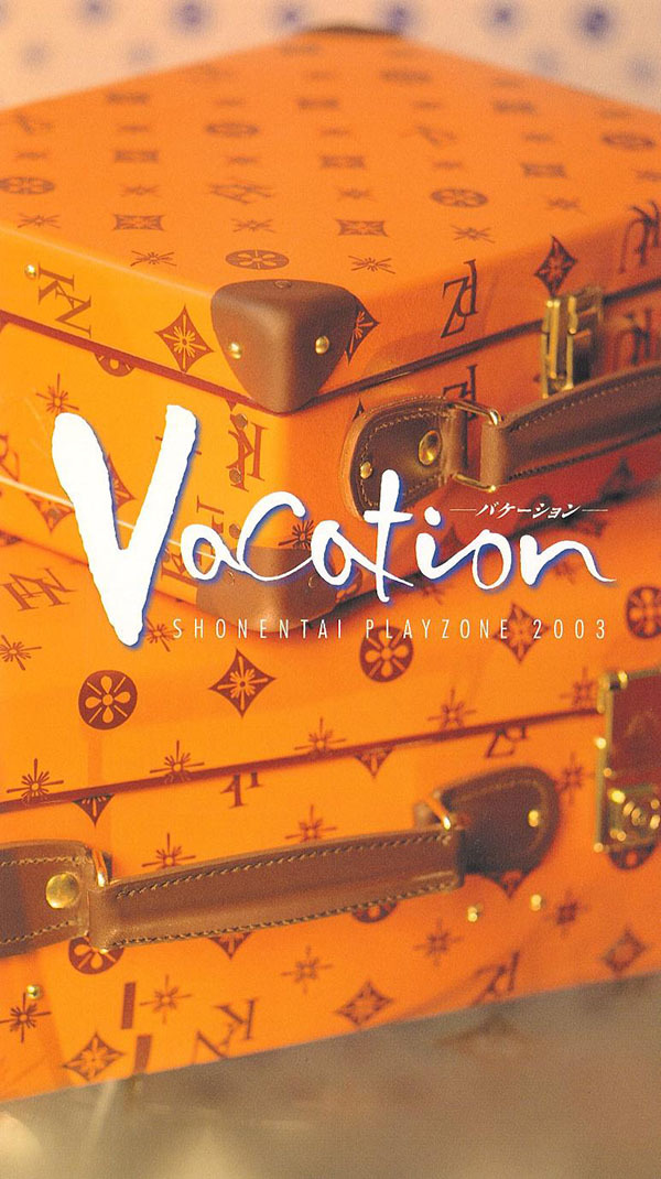 PLAYZONE 2003 Vacation -バケーション-｜少年隊｜ELOV-Label